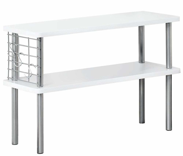 Raft de bucatarie pentru condimente si ustensile, 2 niveluri, KESPER