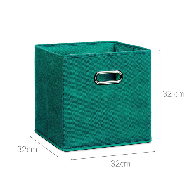 Cos depozitare, Albastru , 32x32x32 cm, Zeller