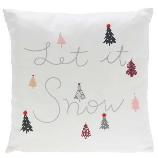 Perna decorativă de Crăciun, 45 x 45 cm