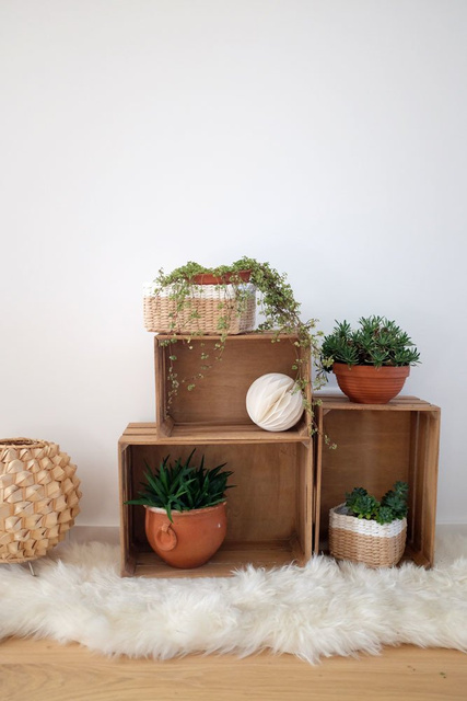 Cutie depozitare VINTAGE Zeller, Lemn, 25 x 20 cm, Maro