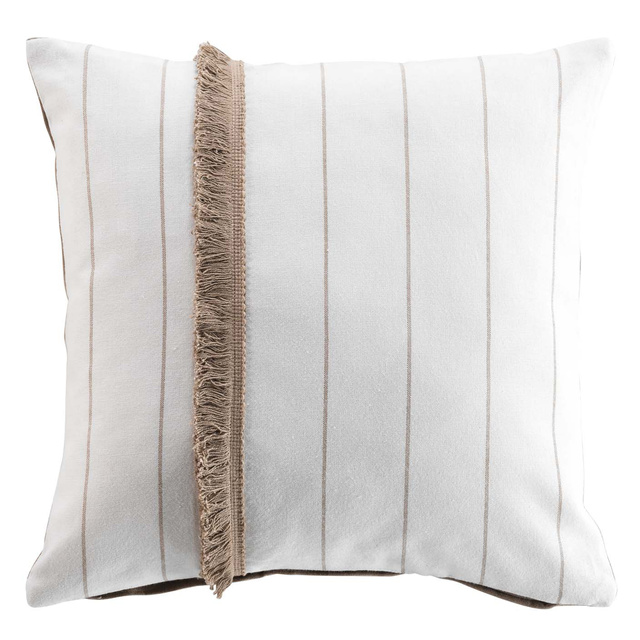 Perna decorativa cu ciucuri ALIZEE, bumbac, 40 x 40 cm