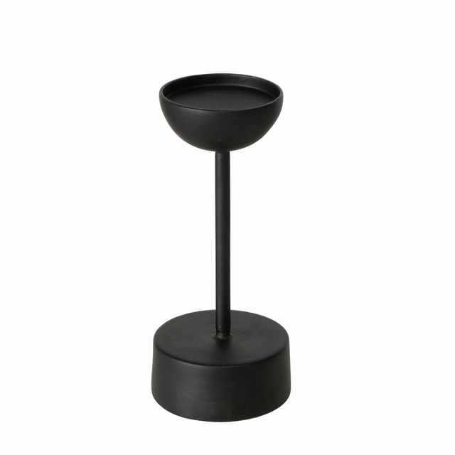 Suport de lumanare metalic pentru o singura lumanare VIMO, 20 cm