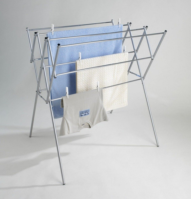 Uscător telescopic pentru rufe, lenjerie, prosoape