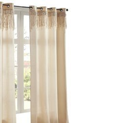 Perdea pentru living cu macrame RITUAL, 140 x 260 cm