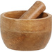 Mojar de bucatarie din lemn de mango, 10 x 6 cm