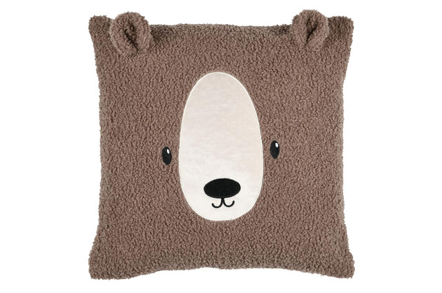 Perna pentru copii cu urechi ursuleț GABIN, 40 x 40 cm