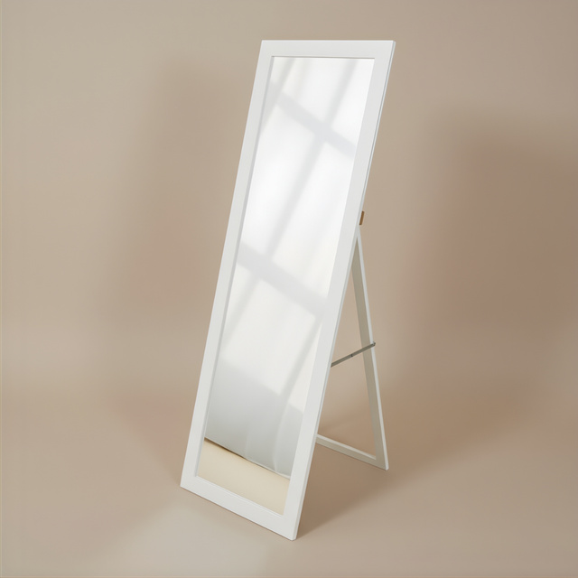 Oglindă de podea HAVLYS, 37 x 127 cm, albă