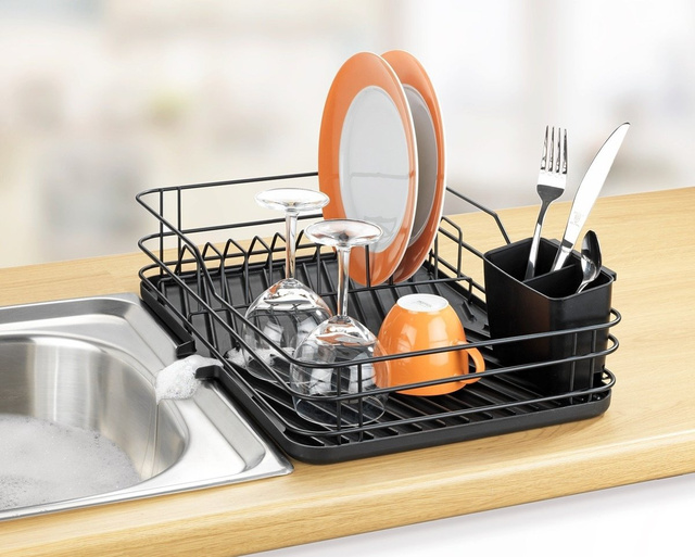 Scurgător de vase cu covoraș