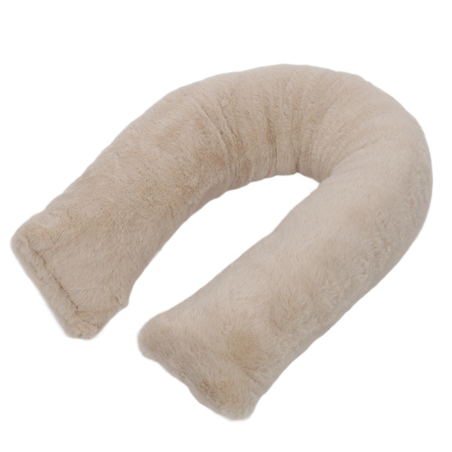 Rola pentru ușă, protecție împotriva curentului de aer, 90 cm, bej