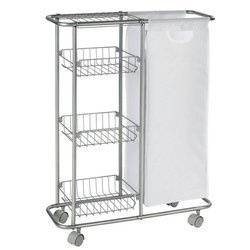 Carucior multifuncțional SLIM - raft de bucătărie, baie, WENKO