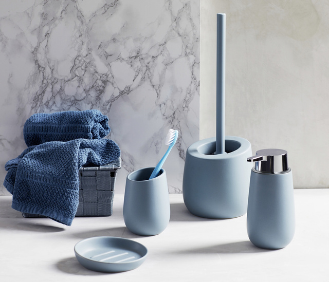 Dispenser săpun lichid BADI, Negru, 320 ml, WENKO