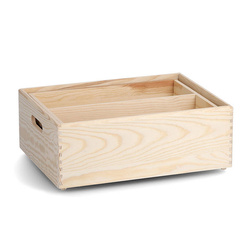 Cutie de depozitare cu compartimente detasabile, 40 x 30 x 15 cm