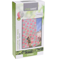 Plasa de tantari pentru usile de balcon FLORI TROPICALE, 220 x 50 cm, 2 bucati