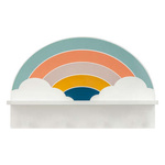 Cuier curcubeu cu raft x4