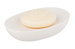 Savoniera din ceramica Olinda, Alb, 8,5x12 cm, ALLSTAR