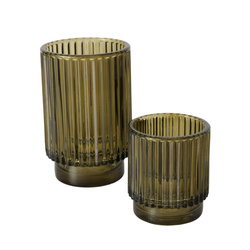 Borcane cu caneluri BUNA, inaltime 8-13 cm