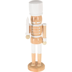 Spărgător de nuci decorativ, din lemn, 25 cm