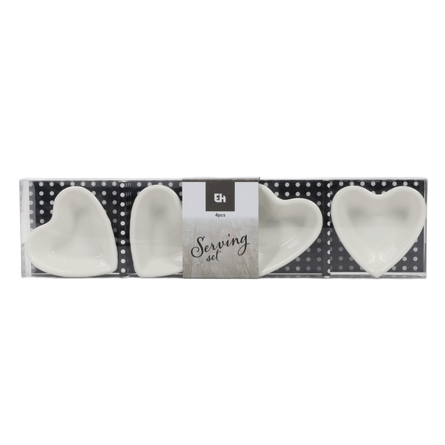 Boluri de porțelan pentru gustări, 4 buc.