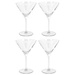 Pahare Martini, 260 ml, 4 buc.