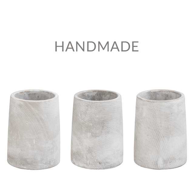 Suport periuta de dinti VILLENA, ciment, Ø 7,4 cm, Wenko