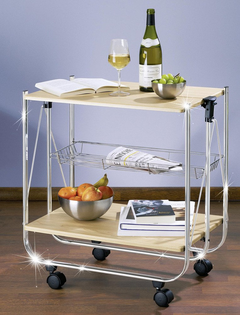 Masa de bar pe roți DELUXE DINETT, WENKO, model 1