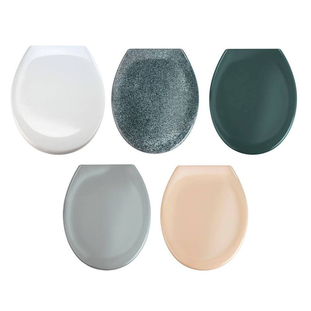 Capacul de toaletă OTTANA BEIGE - Duroplast, cu cădere lentă, WENKO, bej