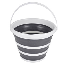 Găleată pliabilă, 10 L, silicon