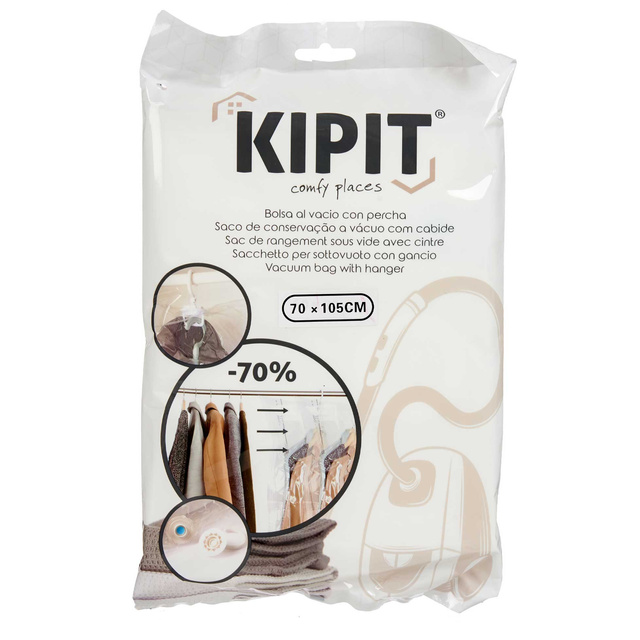 Sacul de vid COMFY PLACE cu umeraș, 70 x 105 cm