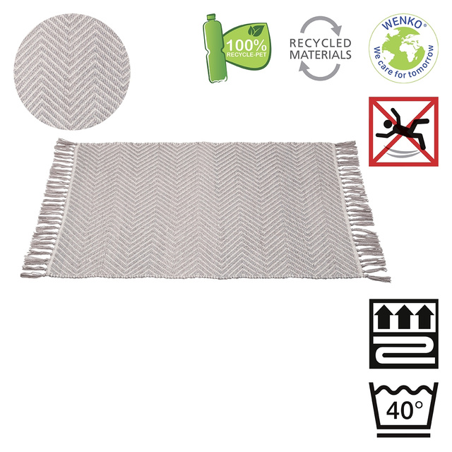 Covoraș de baie GATA, poliester reciclat, WENKO