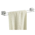 Suport pentru prosoape Turbo-Loc - oțel cromat, WENKO