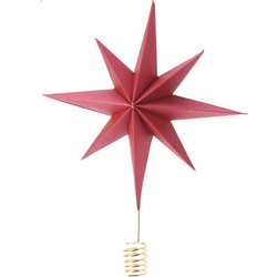 Vârf de brad stea din hârtie, 30 cm