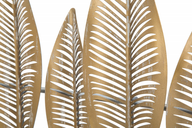 Cuier pentru hol, model de frunze, 7 cârlige