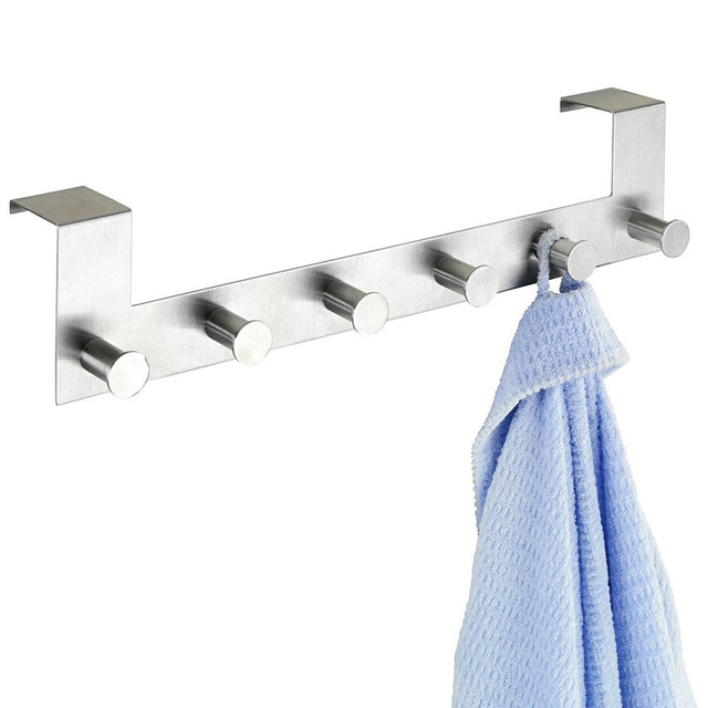 Suport pentru ușă - 6x cârlige pentru ușă CELANO, WENKO