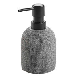 Dispenser pentru săpun 8 x 15 cm SPA, gri