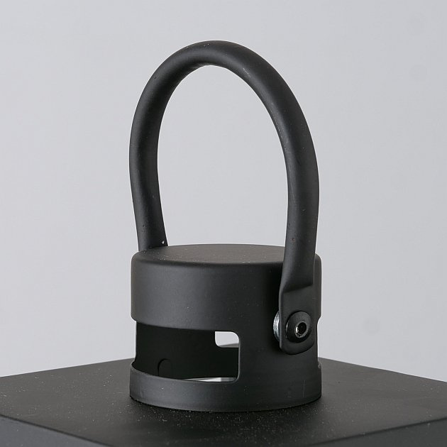 Lantern metalic cu geam din sticla, doua marimi, ARANA