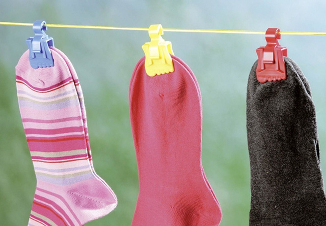 Cleme pentru spălat șosete, 7 bucăți, WENKO