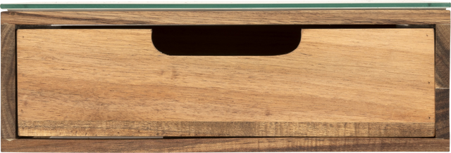 Recipient de capsule de cafea NATU, lemn de acacia