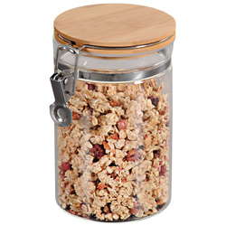 Borcan cu capac, 900 ml, sticla, KESPER