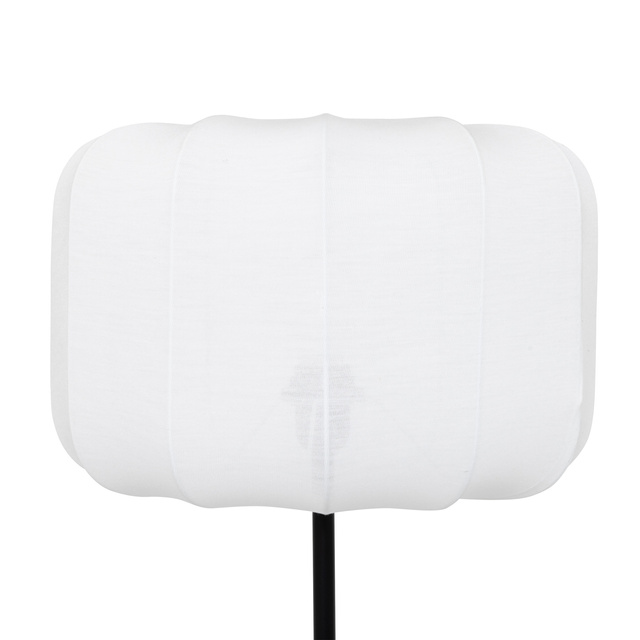 Lampă de podea TOBIE cu abajur din bumbac, Ø 37 × 150 cm
