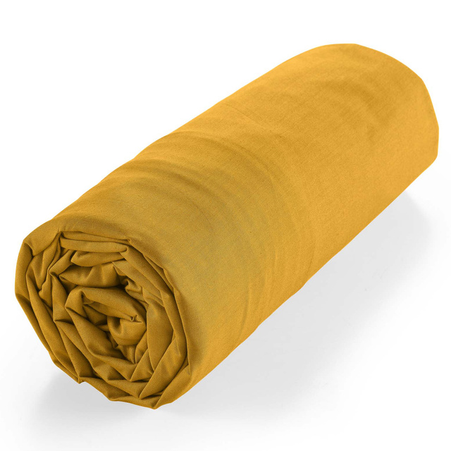 Cearceaf dublu din bumbac organic, BIOLINA, 140 x 190 cm