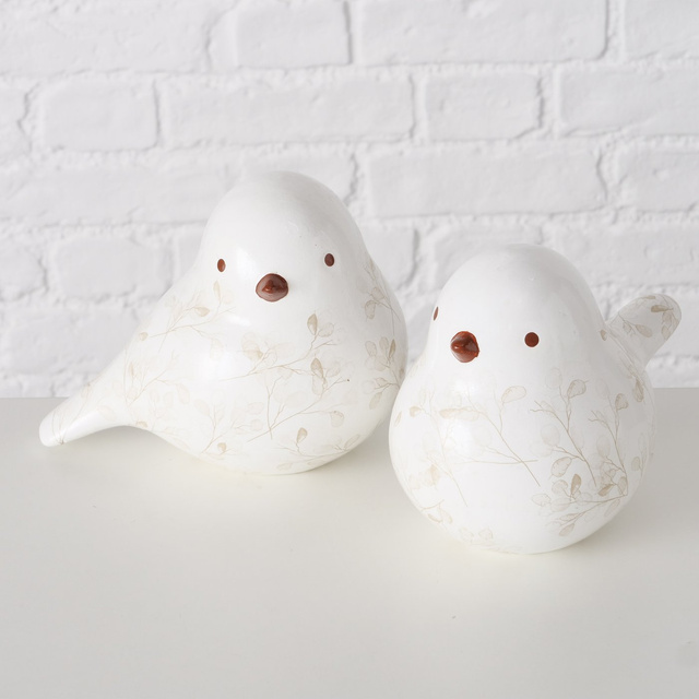 Figurină de pasăre, pictată manual, SILVANA