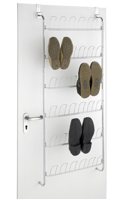 Suport pentru pantofi, WENKO, argintiu