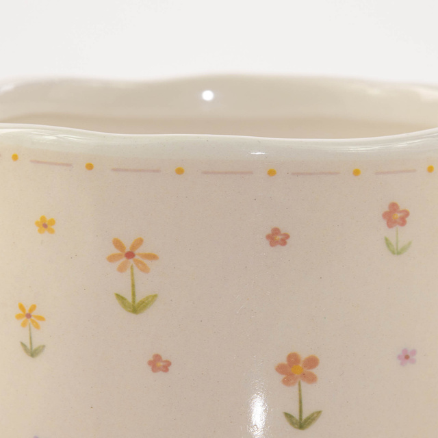 Ghivece ceramiceBlumi, pentru flori, 2 buc