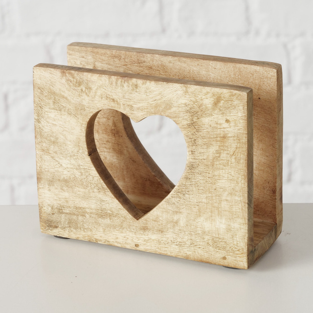 Suport servetel din lemn de mango LILEA