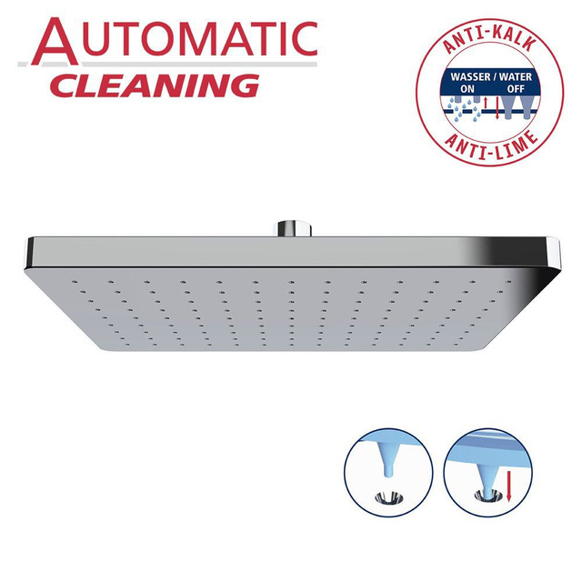 Cap de dus, tavan, pătrat, 250 x 170 mm, WENKO