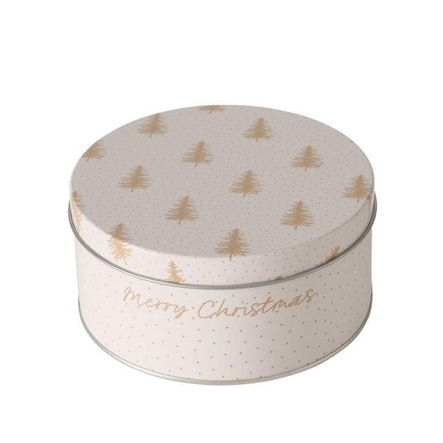 Set de două cutii pentru depozitare PLATINA, Ø 14-16 cm