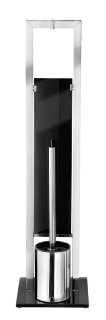 Suport pentru role de toaletă și perie de toaletă RIVALTA, 3in1, WENKO