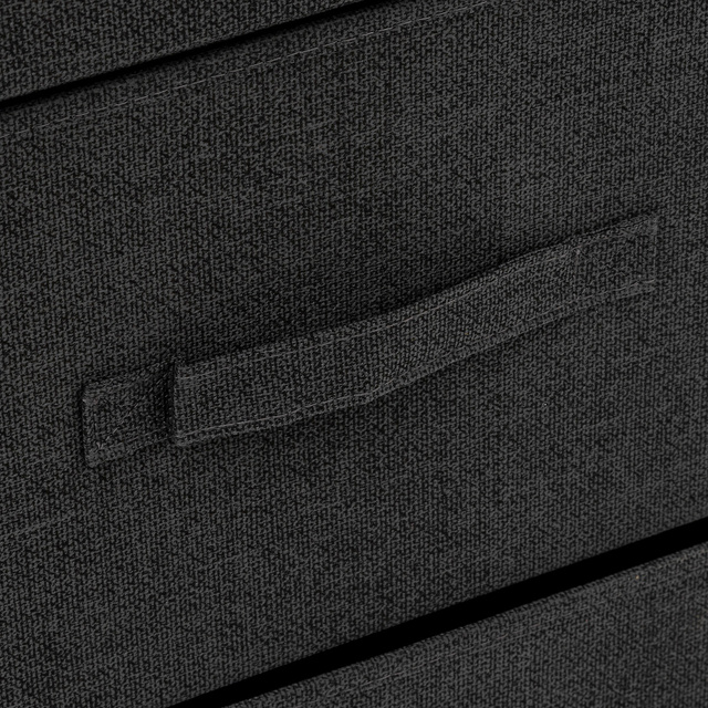 Raft cu 3 sertare textile TISSA, 45 x 30 x 73 cm