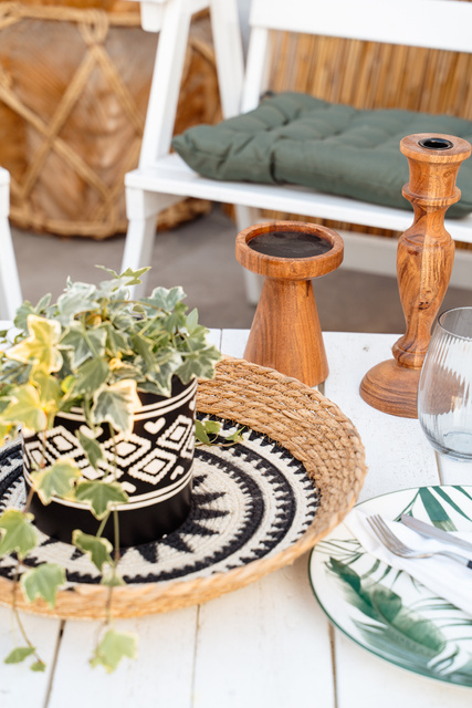 Coș decorativ pentru depozitarea obiectelor mici