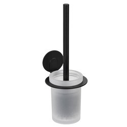 Recipient perie WC din sticla BIVIO, montaj fara gaurire